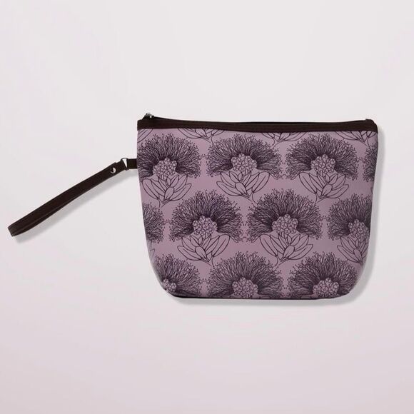 Manaola Handbags - MANAOLA Kinolau Lilo Lehua Blossoms Zipper Cosmetic Pouch Lifestyle Bag